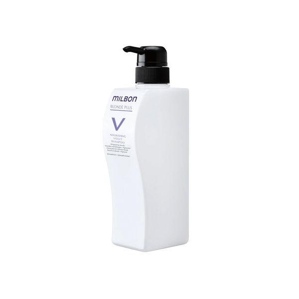 Hovedbilde Milbon Blonde Plus Nourishing Violet Shampoo Bottle