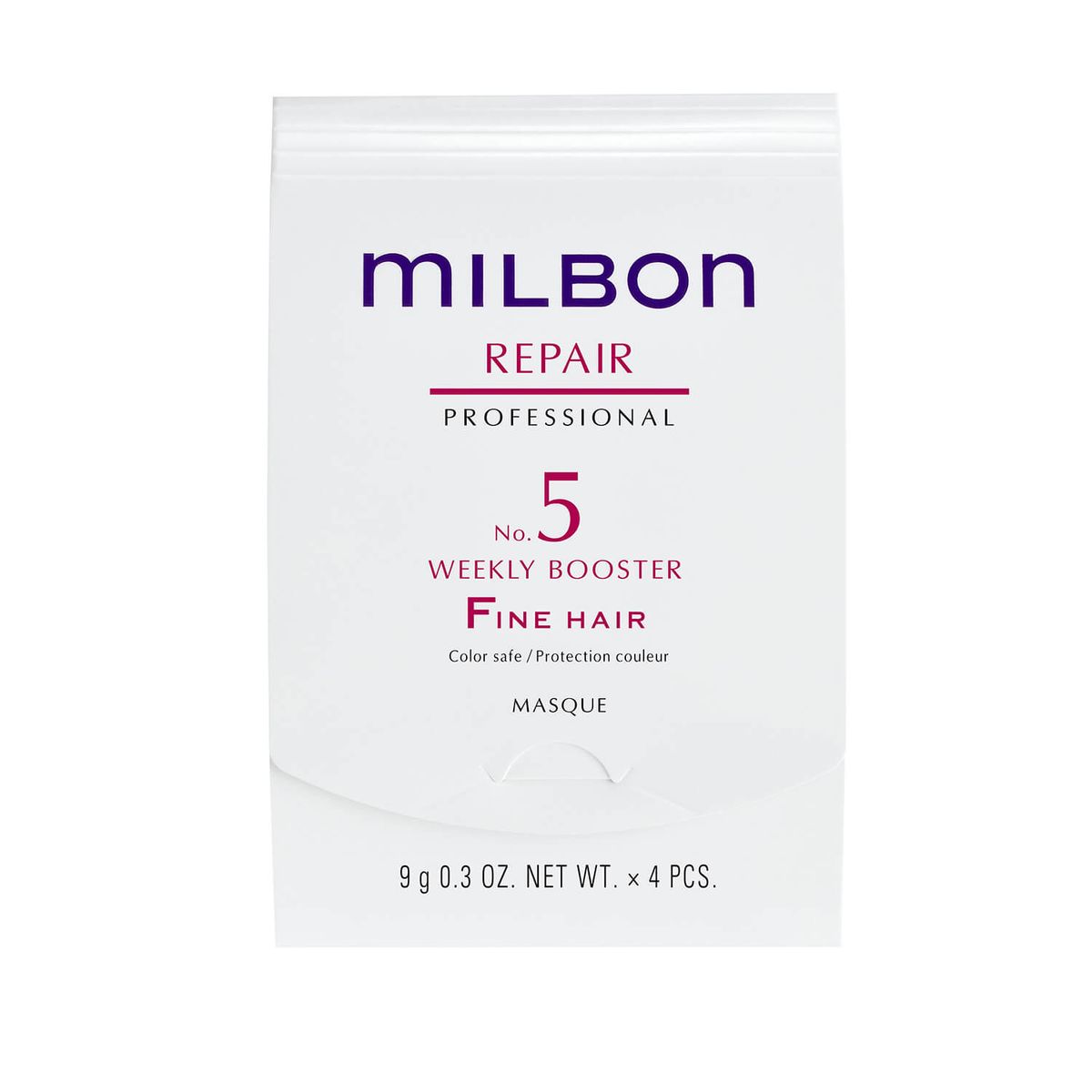Milbon Repair No 5 Weekly Booster Fine Hair 9gr'4 x 10