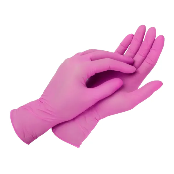 Hovedbilde Mundus Nitril Hansker S Rosa