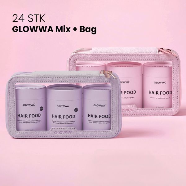 Hovedbilde Glowwa Mix + Cosmetic Bag 24 pk
